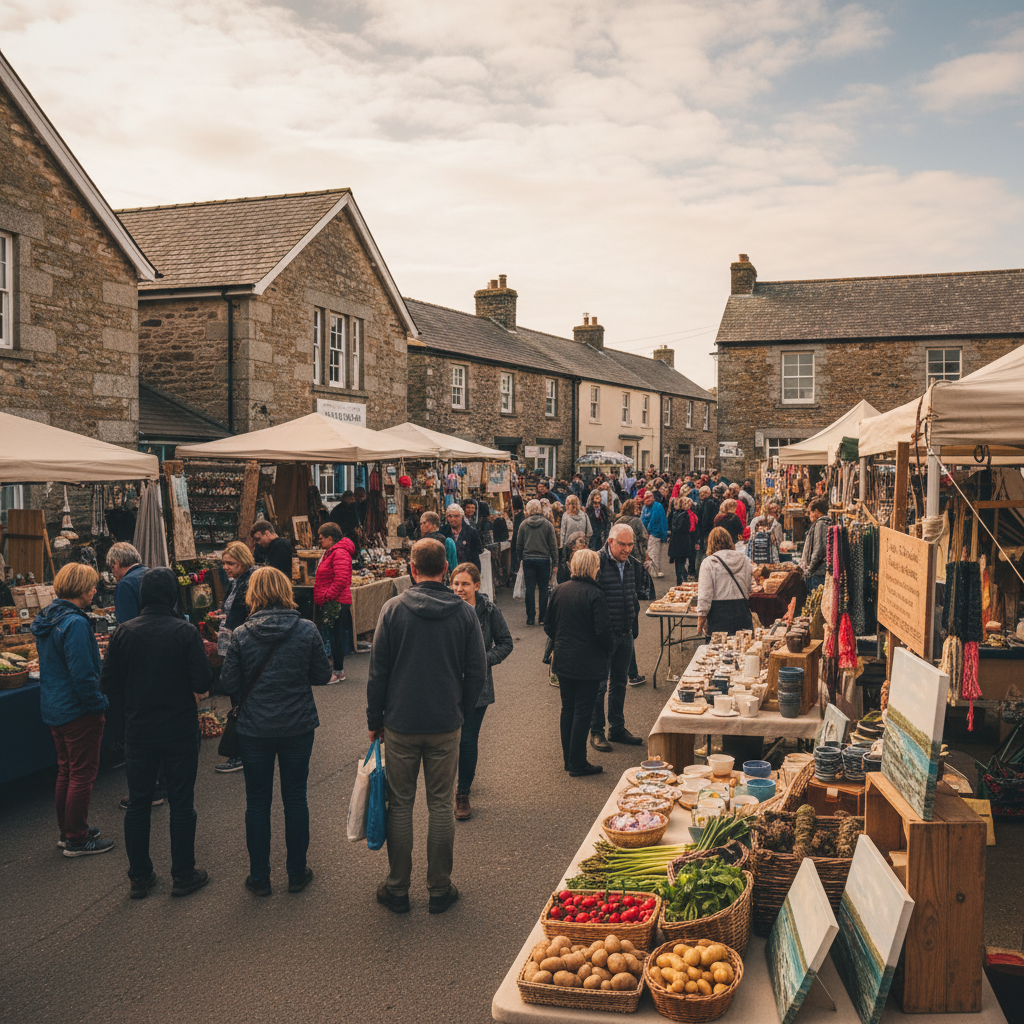 Porthtowan Summer Market