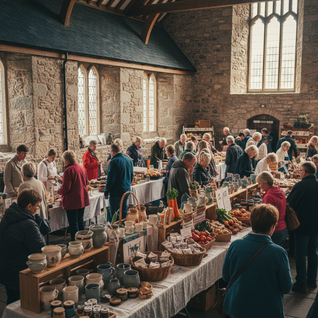 Newquay WI Hall Craft Fair