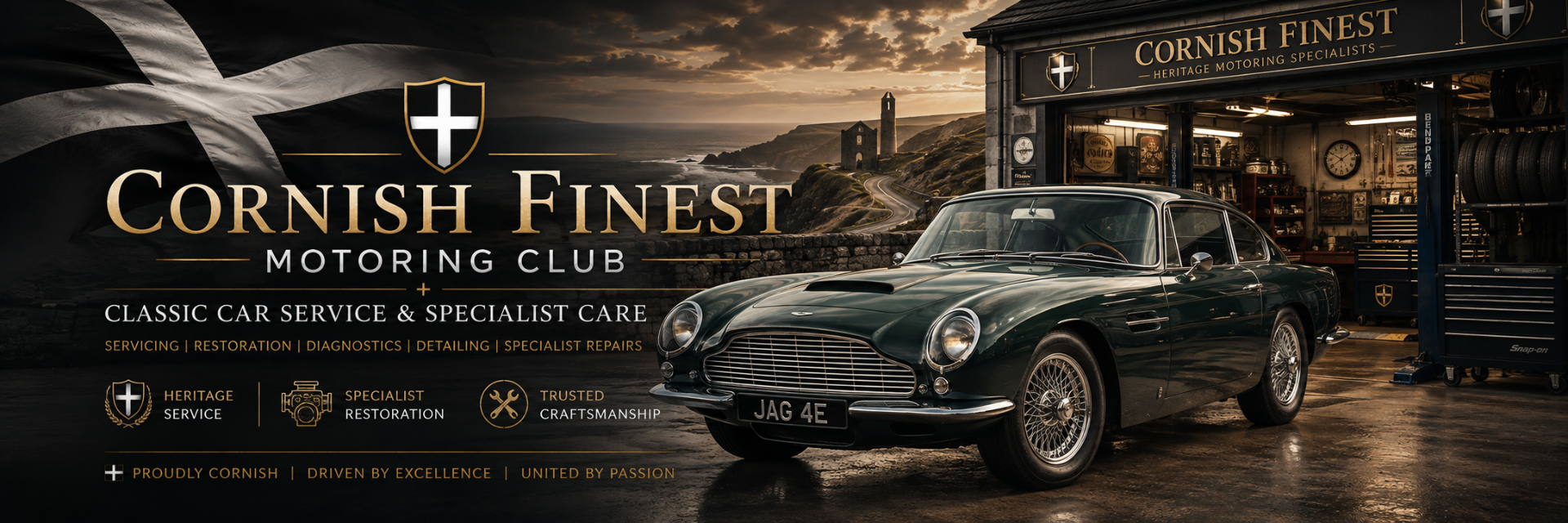 Cornish Finest Motoring Club — Classic car service and specialist care across Cornwall