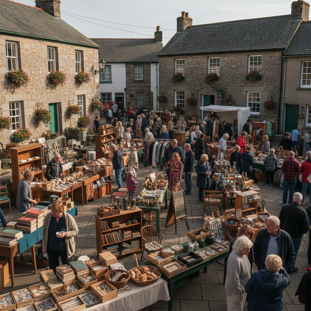 Mousehole Monthly Vintage & Antique Fair